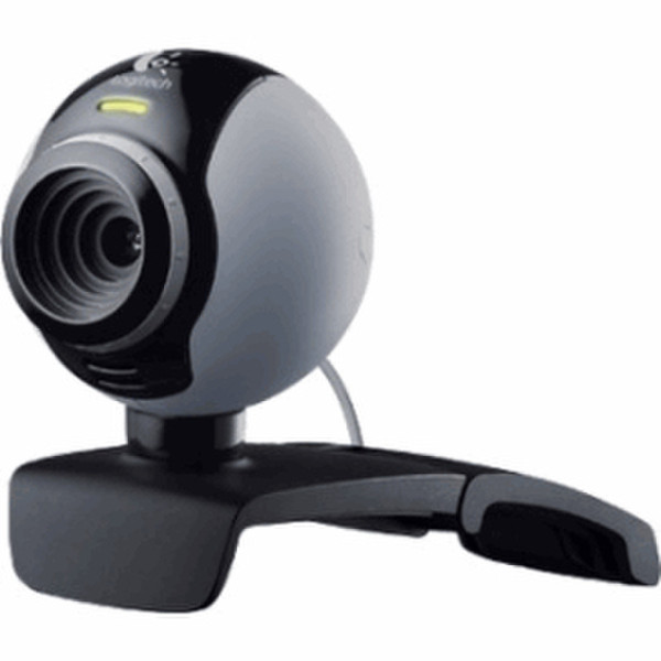 Logitech C250 1.3MP 800 x 600pixels USB 2.0 Black,Silver webcam