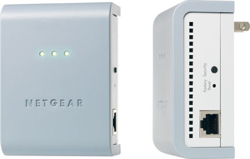 Netgear Powerline AV Ethernet Adapter Kit 200Mbit/s Netzwerkkarte