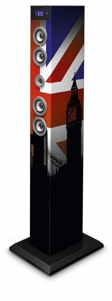 Bigben Interactive Bluetooth Multimedia Tower ‘UK Flag’