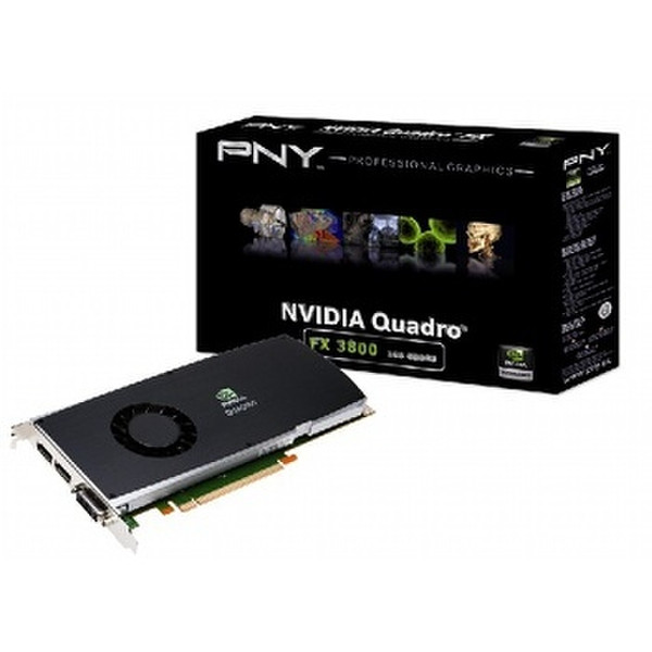 PNY VCQFX3800ELAC-PB 1GB GDDR2 graphics card