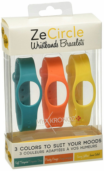 MyKronoz KRZECPACK3-COLORAMA Strap & clasp Activity-Tracker-Zubehör