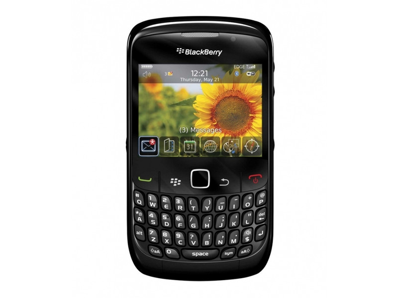 BlackBerry 8520 Curve 2.46Zoll 320 x 240Pixel 106g Schwarz Handheld Mobile Computer