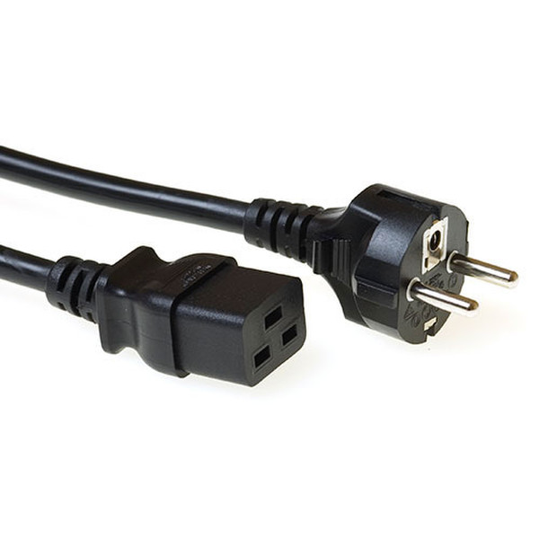Advanced Cable Technology AK5148 5м CEE7/7 Schuko Разъем C19 Черный кабель питания