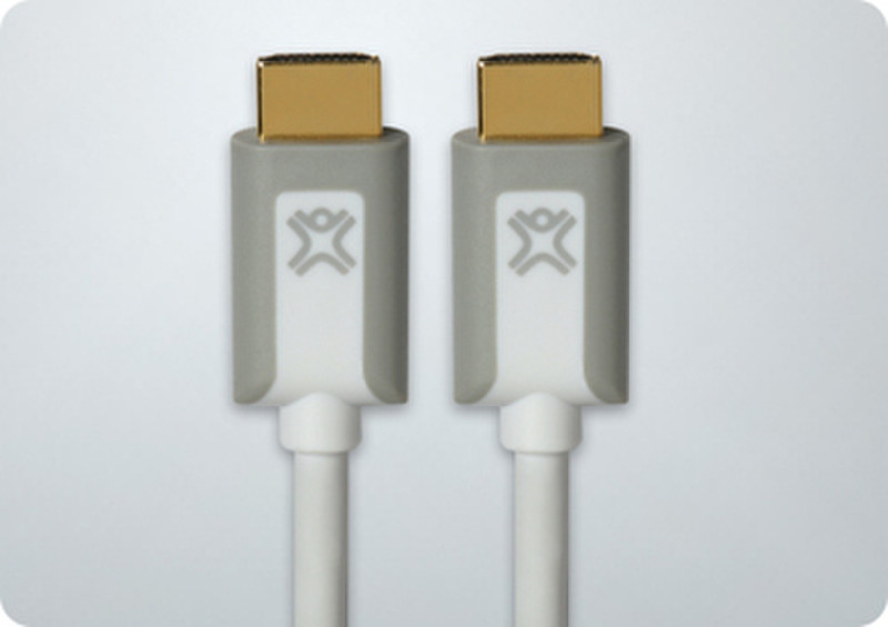 XtremeMac HDMI to HDMI Cable 2м HDMI HDMI Белый HDMI кабель