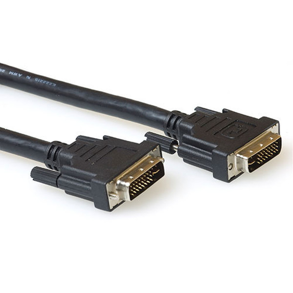 Advanced Cable Technology AK3949 1m DVI-I DVI-I Black DVI cable