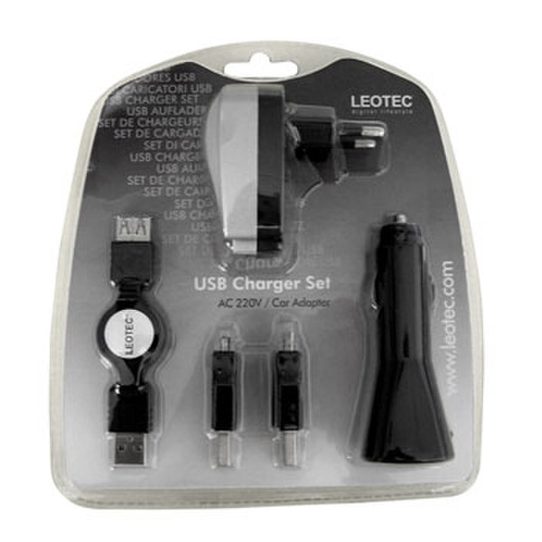 Leotec Set Cargador USB