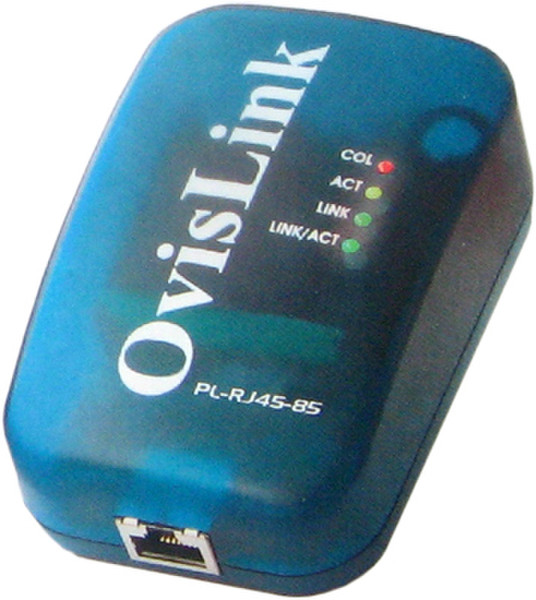 OvisLink PL-RJ45-85 85Мбит/с сетевая карта