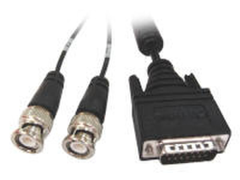 Cisco E1 Cable, BNC, 75-ohm, Unbalanced, 5 m 5m Black networking cable
