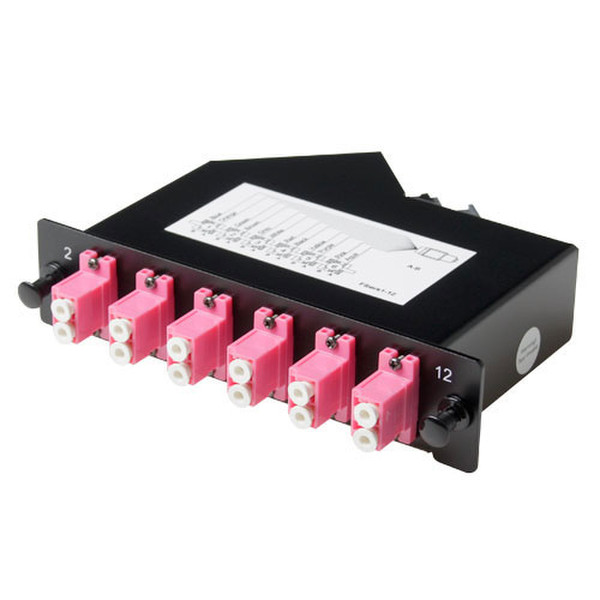 Advanced Cable Technology FA2020 LC/MTP 1шт Черный, Фиолетовый волоконно-оптический адаптер