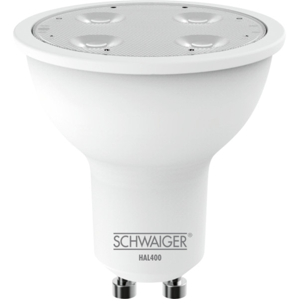Schwaiger HAL400 4.8Вт GU10 A+ Теплый белый LED лампа