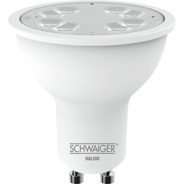Schwaiger HAL500 5.4Вт GU10 Холодный белый, Нейтральный белый, Теплый белый LED лампа
