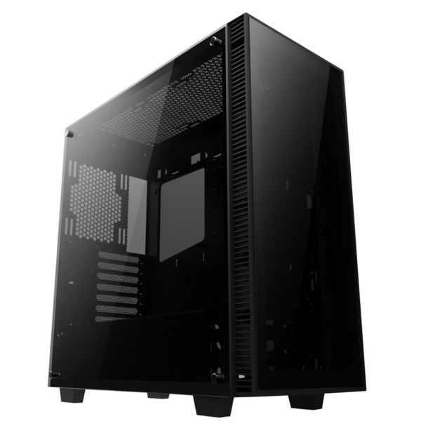 anidees AI Crystal Lite Full-Tower Black computer case