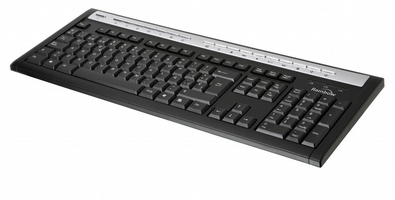Rainbow SlimKey USB Black keyboard