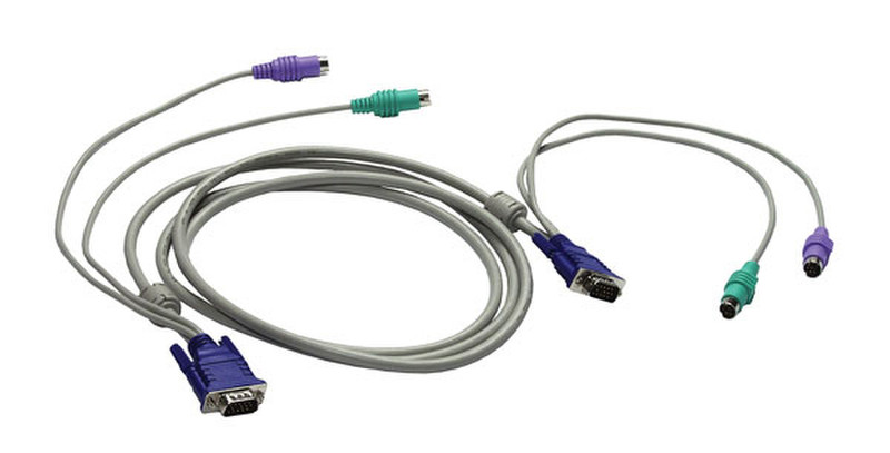 Raritan 3m Premium Quality Cable 3m Grau Tastatur/Video/Maus (KVM)-Kabel