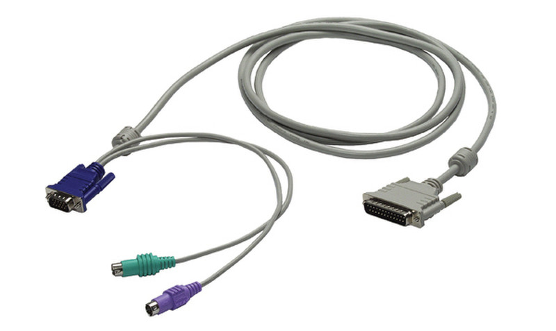 Raritan Ultra Thin KVM Cable 9m 9м Серый кабель клавиатуры / видео / мыши