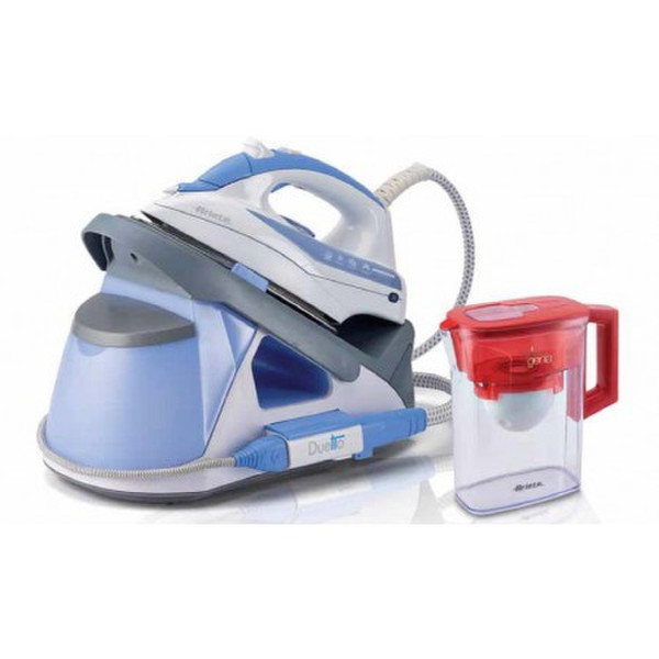 Ariete DUETTO 6431 2000W 1.5L Stainless Steel soleplate Blue,White steam ironing station