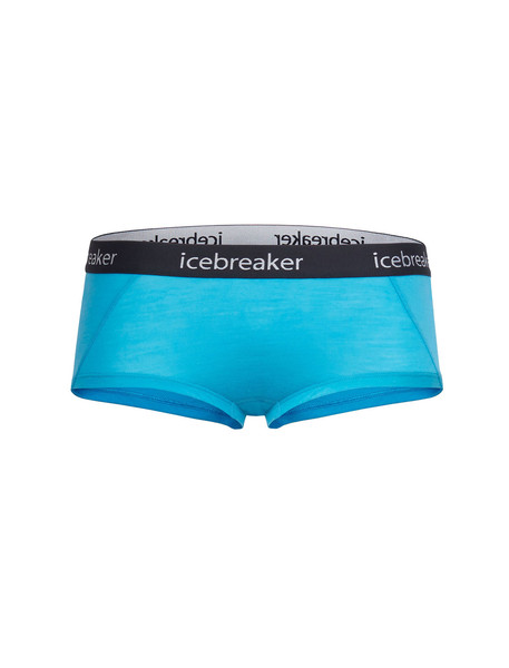 Icebreaker Sprite Hot Pants Boyshorts Wolle Grau