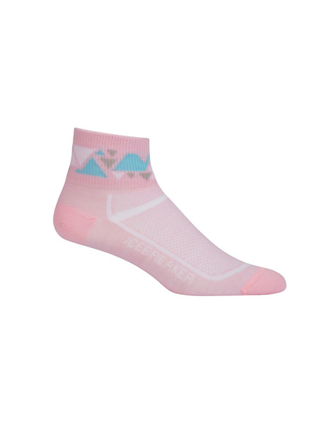 Icebreaker Multisport Ultra Light Mini Pink Weiblich L Klassische Socken