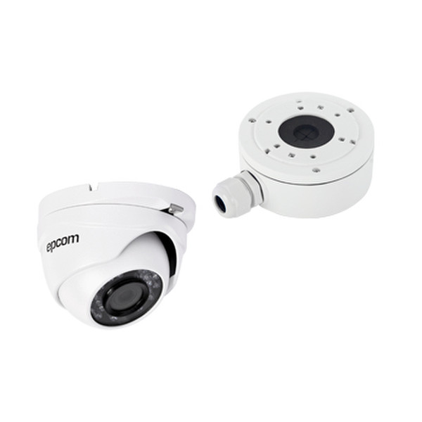 Epcom E8-TURBO-ZJ IP В помещении и на открытом воздухе Covert Белый камера видеонаблюдения