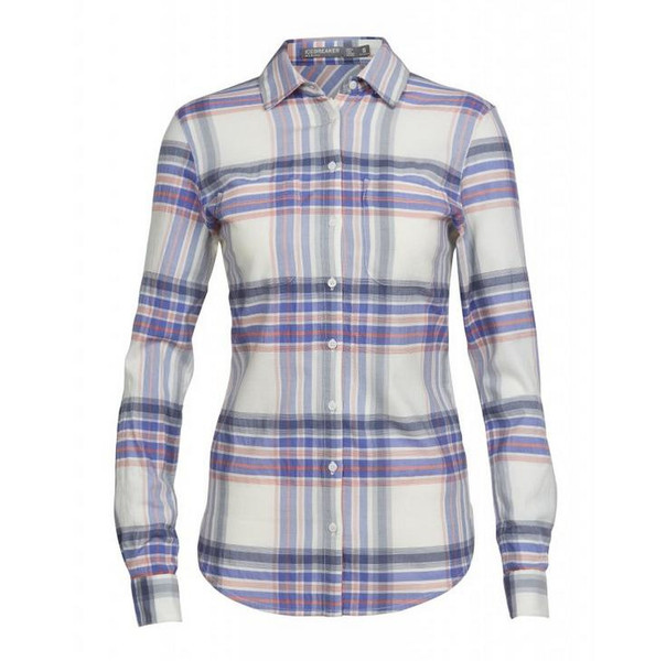 Icebreaker 103644501 L Shirt L Long sleeve Crew neck Merino wool,Polyester Multicolour women's shirt/top