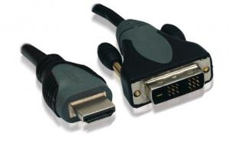 Rainbow HDMI - DVI Cable, 2 m 2м HDMI DVI-D Черный