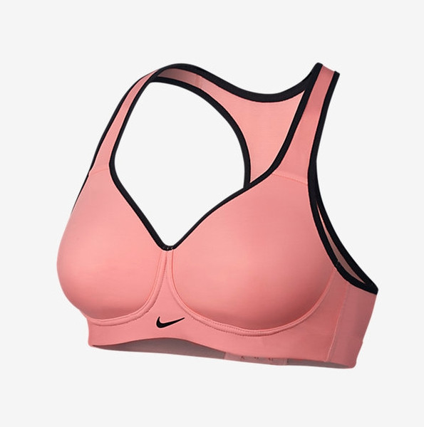 Nike Pro Rival Sports Wirefree Black,Pink brassiere
