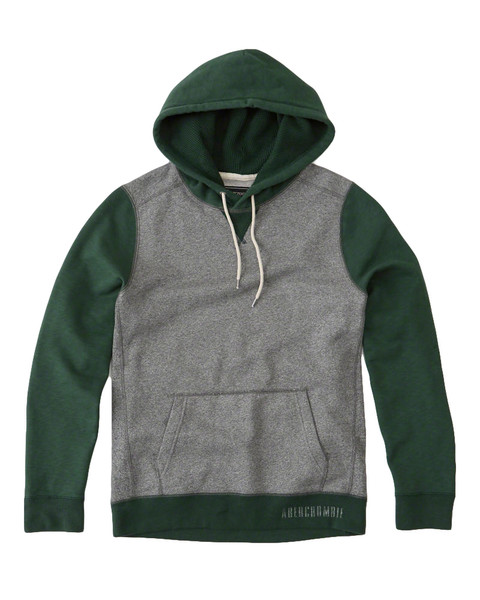 Abercrombie & Fitch Colorblocked Pullover Hoodie