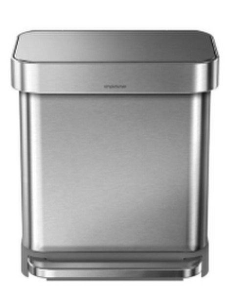 simplehuman CW2028 30L Rectangular Stainless steel Stainless steel trash can