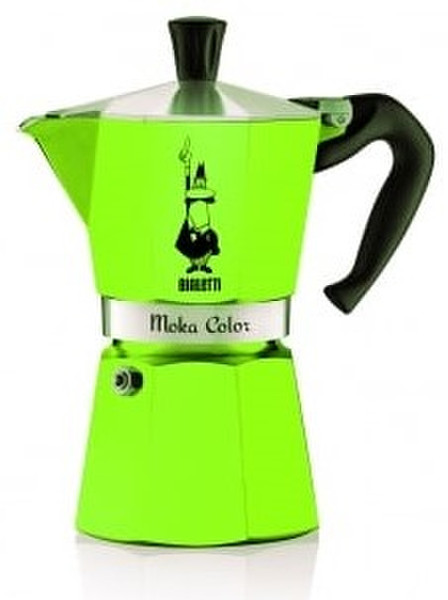 Bialetti Moka Color 0.2л Алюминиевый, Зеленый