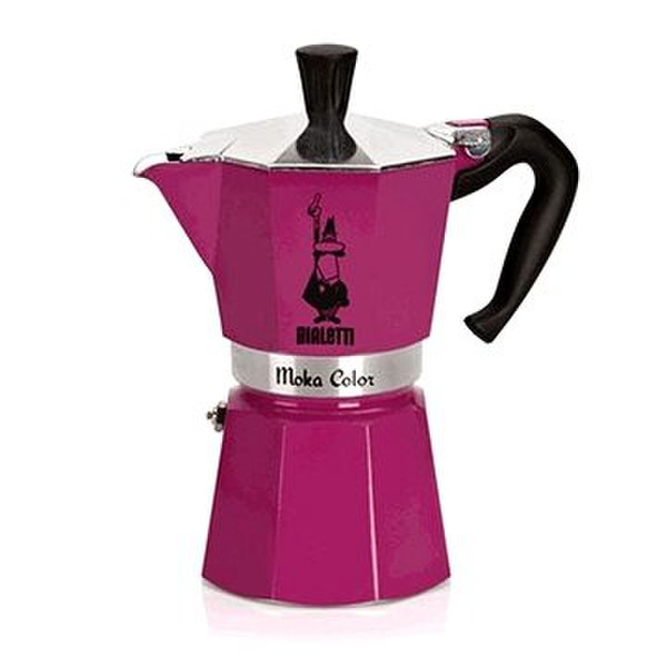 Bialetti Moka Color 0.2л Алюминиевый, Пурпурный