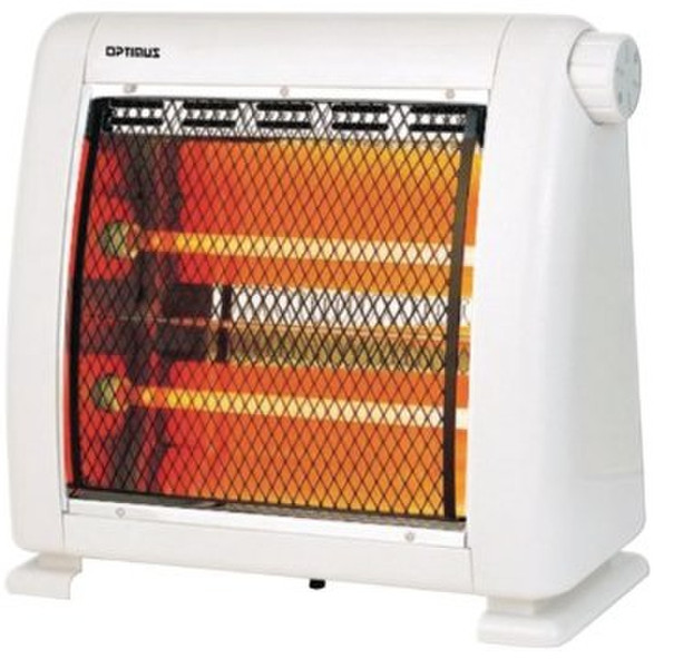 Optimus H-5210 Для помещений 800Вт Белый Quartz electric space heater электрический обогреватель