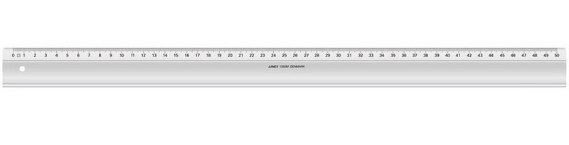 Linex 1050M Line gauge 500mm Styrol-Acrylnitril (SAN) Grau 1Stück(e)