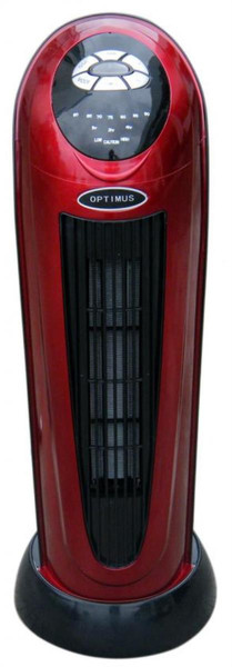 Optimus H-7328A Для помещений 1500Вт Черный, Красный Fan electric space heater электрический обогреватель