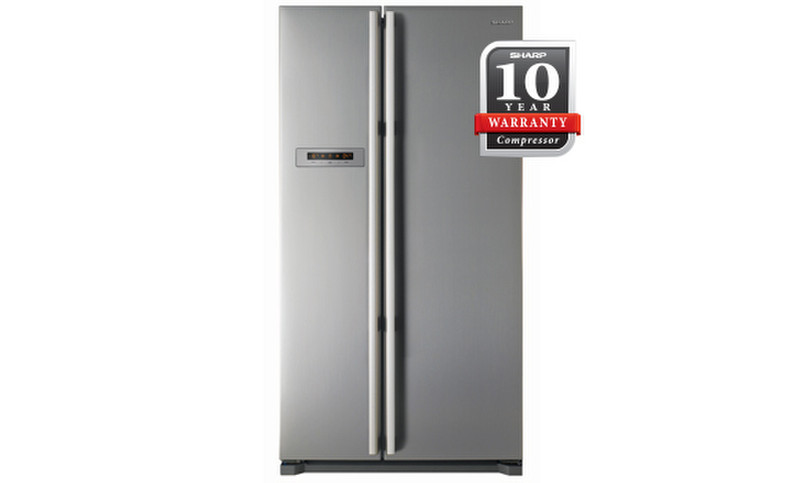 Sharp SJX65STSL side-by-side refrigerator