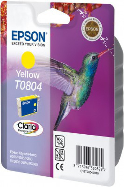 Epson T0804 Желтый струйный картридж
