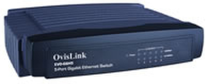 OvisLink EVO-GSH5 Unmanaged Black network switch