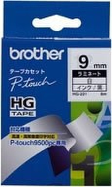 Brother P-touch High Grade Tape (9mm) label-making tape