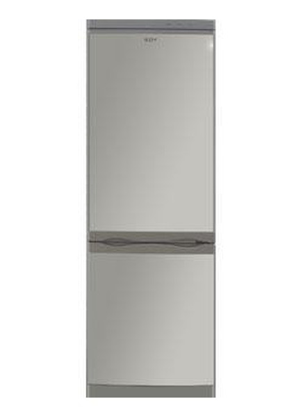 EDY KD 3774 A Plus Inox Отдельностоящий 301л Нержавеющая сталь холодильник с морозильной камерой