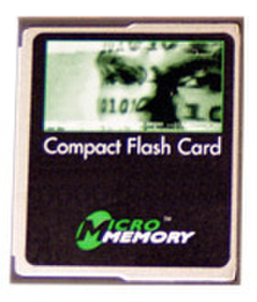 MicroMemory 512MB CF x40 Type I 0.5GB CompactFlash memory card