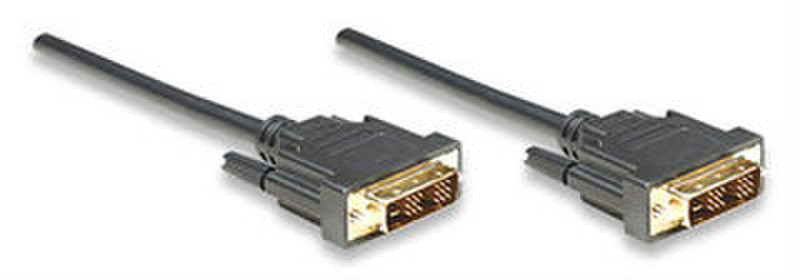 Manhattan Monitor Cable 1.8м Черный сигнальный кабель
