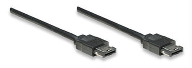 Manhattan eSATA Data Cable 1м Черный кабель SATA