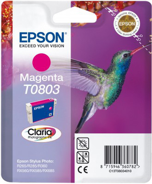 Epson T0803 Маджента струйный картридж