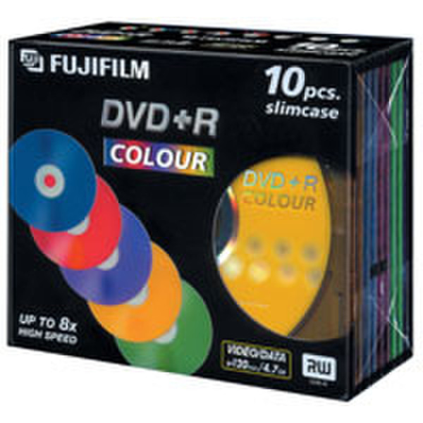 Fujifilm F90L66 4.7ГБ DVD+R 10шт чистый DVD