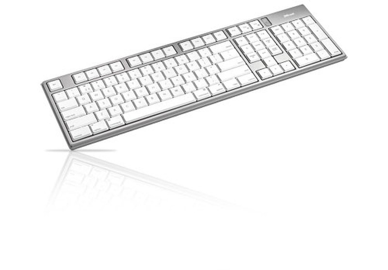 Trust Slimline Aluminium Keyboard for Mac Беспроводной RF QWERTY клавиатура