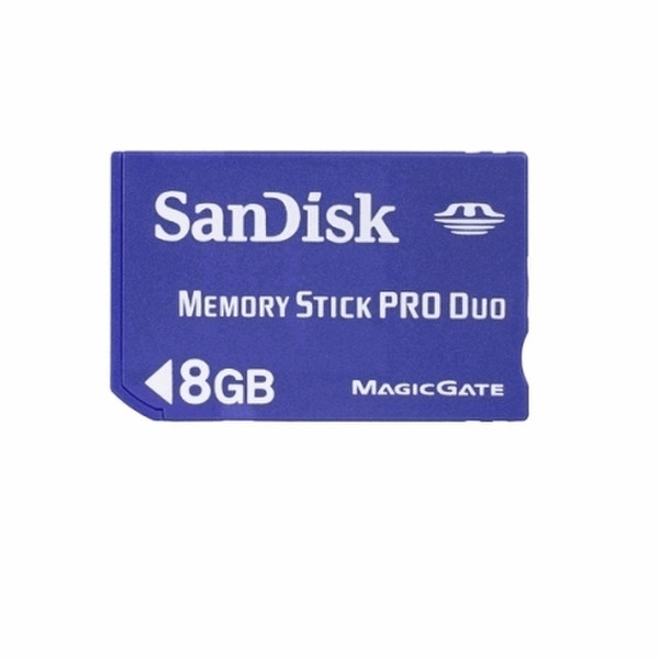 Sandisk Memory Stick PRO Duo 8Gb 8GB Speicherkarte