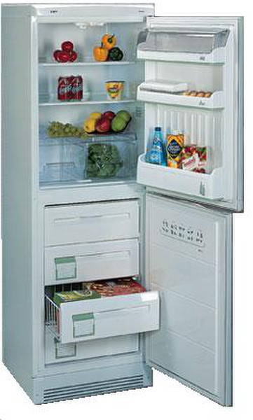 EDY KD 3454 freestanding 300L White fridge-freezer