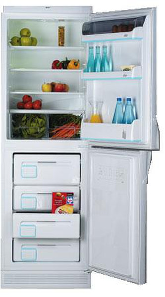 EDY KD 3764 A Plus freestanding 276L White fridge-freezer