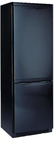 EDY KD 3774 A Plus Black freestanding 301L Black fridge-freezer