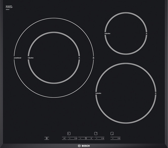 Bosch PIK651T14E built-in Induction Black hob