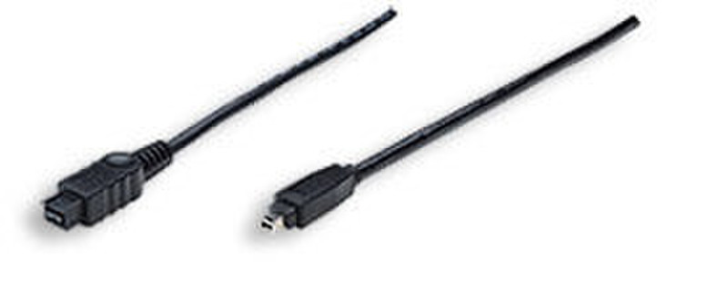 Manhattan FireWire 1394b 1.8m Black firewire cable